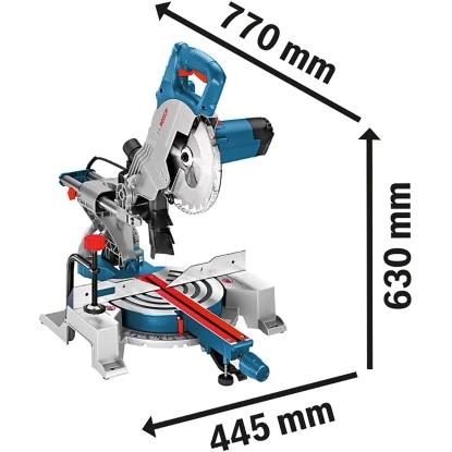 Bosch Professional Paneelsäge GCM 800 SJ 1.400 W Mit Kreissägeblatt 216 Mm 2 Bosch Professional Paneelsäge GCM 800 SJ 1.400 W Mit Kreissägeblatt 216 Mm – Bild 2