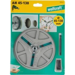 Wolfcraft Lochsäge AH 45-130 Verstellbar -Elektrowerkzeug Geschäft 162587 10