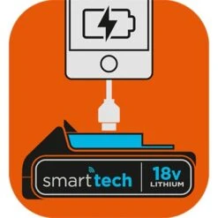 Black & Decker Black+Decker Akku 18 V 2 Ah Akku Smarttech BL2018ST -Elektrowerkzeug Geschäft 231715 2012 5