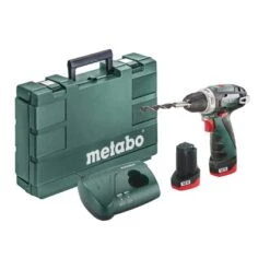 Metabo Akku-Bohrschrauber PowerMaxx BS Basic Inkl. 2 Akkus Und Ladegerät