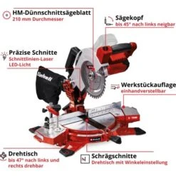 Einhell Power X-Change Akku-Kappsäge TE-MS 18/210 Li Solo 13 Einhell Power X-Change Akku-Kappsäge TE-MS 18/210 Li Solo -Elektrowerkzeug Geschäft 4006825628074 2171 03