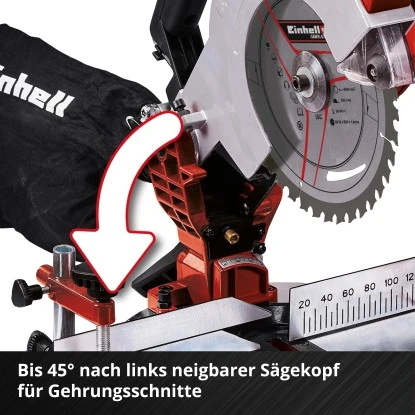 Einhell Power X-Change Akku-Kappsäge TE-MS 18/210 Li Solo 7 Einhell Power X-Change Akku-Kappsäge TE-MS 18/210 Li Solo – Bild 7