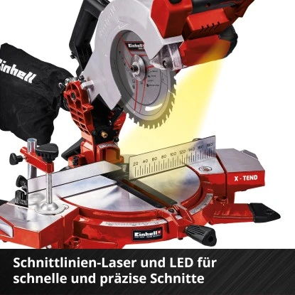 Einhell Power X-Change Akku-Kappsäge TE-MS 18/210 Li Solo 9 Einhell Power X-Change Akku-Kappsäge TE-MS 18/210 Li Solo – Bild 9