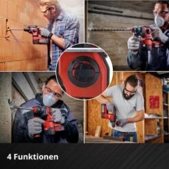 Einhell 18 V Akku-Bohrhammer Power X-Change Herocco Solo Mit Koffer -Elektrowerkzeug Geschäft 4006825630343 2171 07