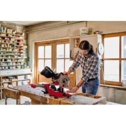 Einhell Power X-Change Akku-Zug-Kapp-Gehrungssäge TE-SM 36/210 Li Solo -Elektrowerkzeug Geschäft 4006825641523 2171 04