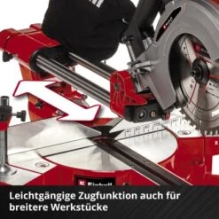 Einhell Power X-Change Akku-Zug-Kapp-Gehrungssäge TE-SM 36/210 Li Solo -Elektrowerkzeug Geschäft 4006825641523 2171 08