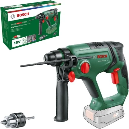 Bosch 18 V Akku-Bohrhammer Bosch Universal Hammer 18V Solo 1 Bosch 18 V Akku-Bohrhammer Bosch Universal Hammer 18V Solo