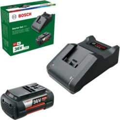 Bosch Akku Starter-Set Power For All Mit 36 V 6.0 Ah Akku Und Ladestation -Elektrowerkzeug Geschäft 4059952627984 3058 AR 3