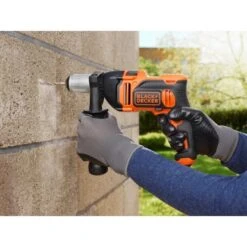 Black & Decker Black+Decker 850 W Schlagbohrmaschine BEH850K Inkl. Tiefenanschlag Mit Koffer -Elektrowerkzeug Geschäft 439258 2012 1