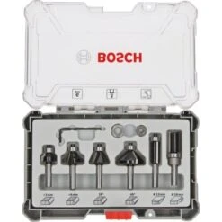Bosch Rand- Und Kantenfräser Set 8 Mm Schaft 6-teilig 12 Bosch Rand- Und Kantenfräser Set 8 Mm Schaft 6-teilig -Elektrowerkzeug Geschäft 440429 3058 2607017469 3