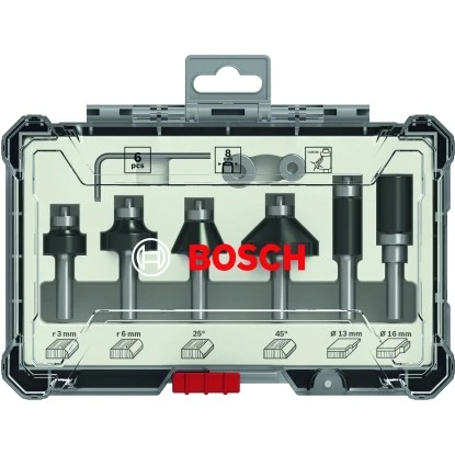 Bosch Rand- Und Kantenfräser Set 8 Mm Schaft 6-teilig 4 Bosch Rand- Und Kantenfräser Set 8 Mm Schaft 6-teilig – Bild 4