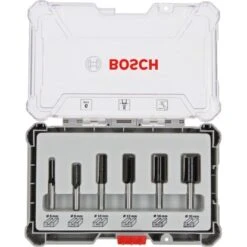 Bosch Nutfräser Set 8 Mm Schaft 6-teilig -Elektrowerkzeug Geschäft 440433 3058 2607017466 4