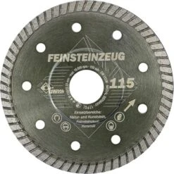 Medial Diamant Trennscheibe Feinsteinzeug Ø 115 / 22,23 Mm