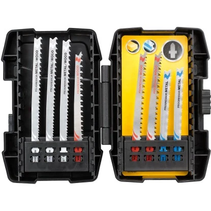 Stanley FatMax Stichsägeblätter-Set Mit T-Aufnahme 8-teilig 2 Stanley FatMax Stichsägeblätter-Set Mit T-Aufnahme 8-teilig – Bild 2