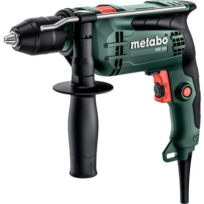Metabo 650 W Schlagbohrmaschine SBE 650mit Koffer 1 Metabo 650 W Schlagbohrmaschine SBE 650mit Koffer