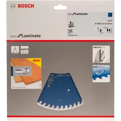 Bosch Kreissägeblatt Für Kapp- Und Gehrungssägen Best For Laminate 2 Bosch Kreissägeblatt Für Kapp- Und Gehrungssägen Best For Laminate – Bild 2