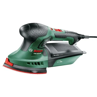 Bosch Multischleifer PSM 200 AES Mit 2 Schleifplatten 4 Bosch Multischleifer PSM 200 AES Mit 2 Schleifplatten – Bild 4