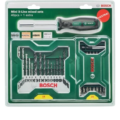 Bosch Mini X-Line Bit-Set 41-teilig Inkl. Bithalter-Schraubendreher 4 Bosch Mini X-Line Bit-Set 41-teilig Inkl. Bithalter-Schraubendreher – Bild 4