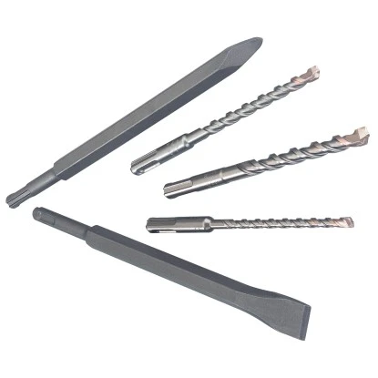 Metabo SDS-plus-Bohrer-/ Meißelsatz 5-teilig 1 Metabo SDS-plus-Bohrer-/ Meißelsatz 5-teilig