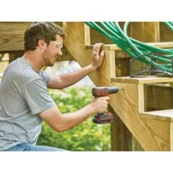 Black & Decker Black+Decker 18 V Akku-Bohrschrauber BDODC18K1A Inkl. 1,5 Ah Akku, Mit Koffer -Elektrowerkzeug Geschäft 658361 2012 4