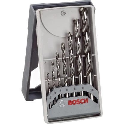 Bosch Stahlbohrer Pro Mini X-Line-Set HSS-G 7-teilig 1 Bosch Stahlbohrer Pro Mini X-Line-Set HSS-G 7-teilig