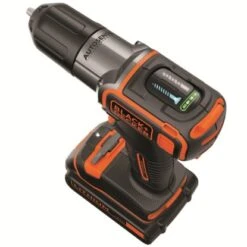 Black & Decker Black+Decker 18 V Akku-Bohrschrauber ASD18K Inkl. 1,5 Ah Akku Mit Koffer -Elektrowerkzeug Geschäft Bohrschrauber Autosense 2