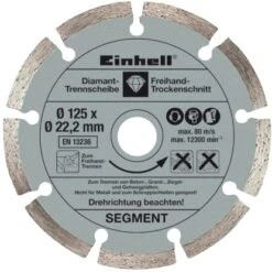 Einhell Winkelschleifer-Set TE-AG 125/750 Kit -Elektrowerkzeug Geschäft TE AG 125 750 Kit Acc Sep